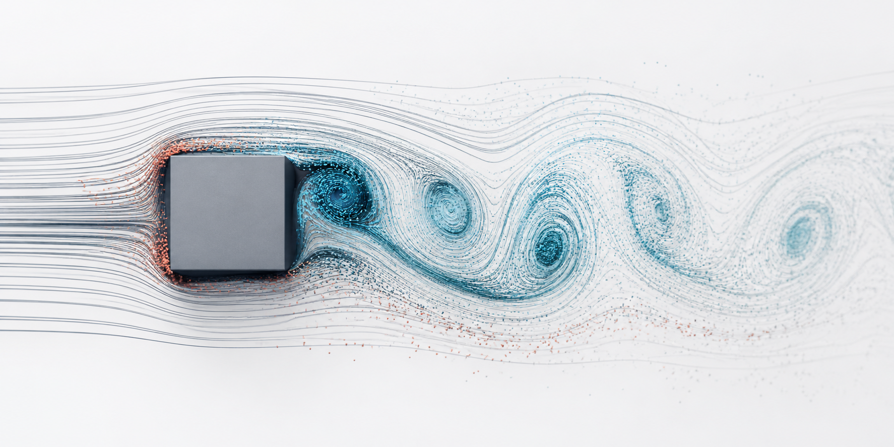 Particle-laden bluff-body wake visualization
